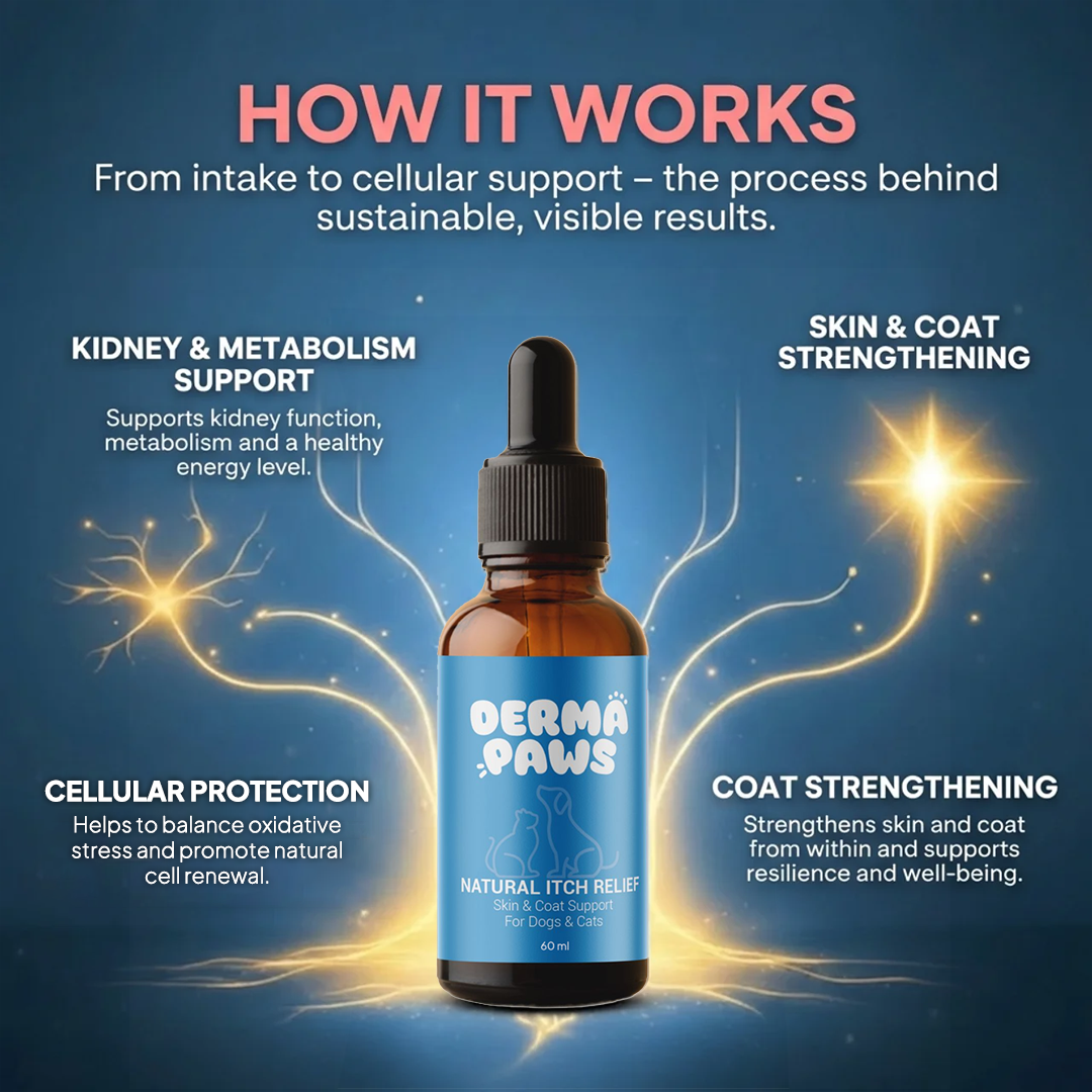 DermaPaws - Vet-Recommended Kidney & Itch Relief Drops